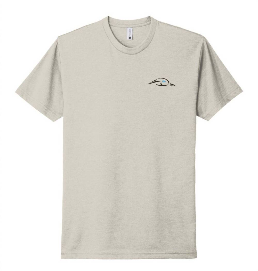 NEW AMERICAN FLYWAY WATERFOWL men's grinder series solid logo shirts in tan